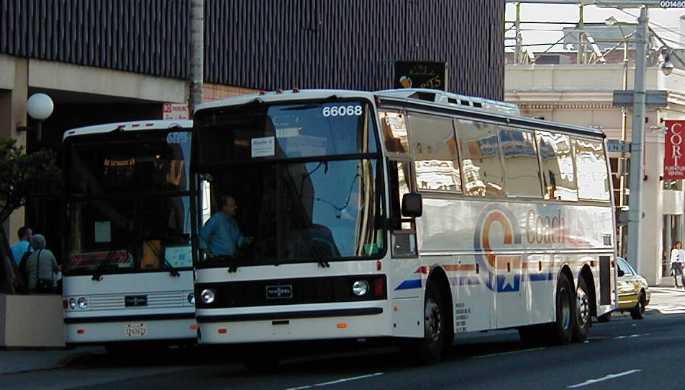 Coach USA Van Hool San Francisco